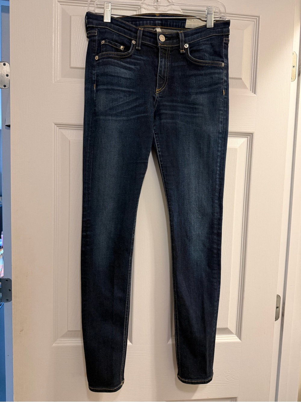 rag & bone Dark Indigo Skinny Jeans